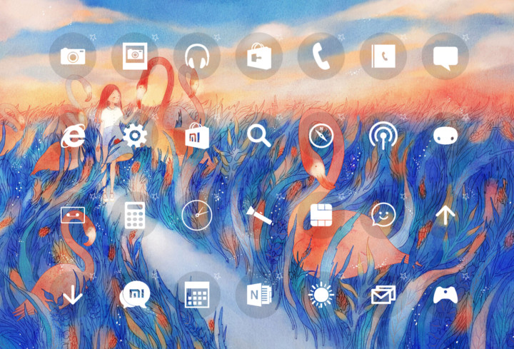 我们不断地重逢4d动态锁屏流星雨滴充电特效3d壁纸重力滚动