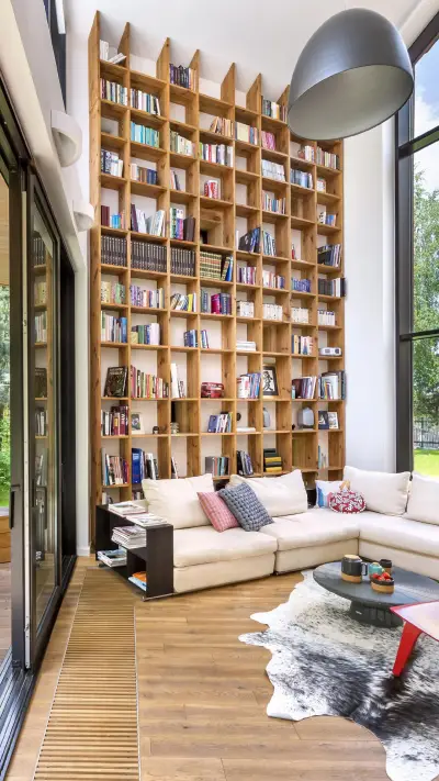 书架的作用不止是收纳