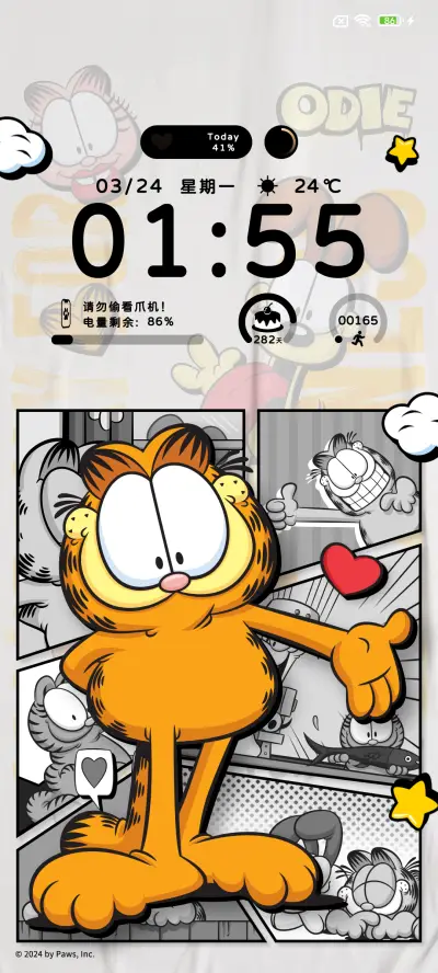 加菲猫 漫画多图
