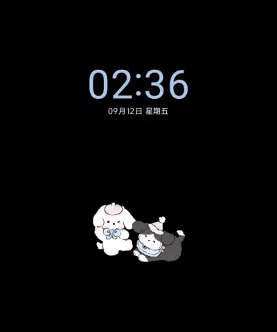 蓝色小狗朋友 THEME for Xiaomi MIUI HyperOS