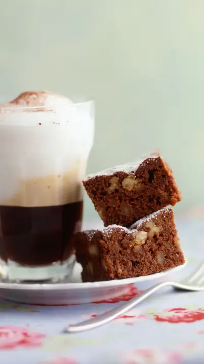 松软可口的布朗尼