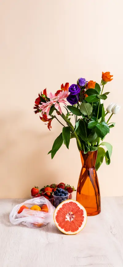 清新唯美水果壁纸-锐景创意