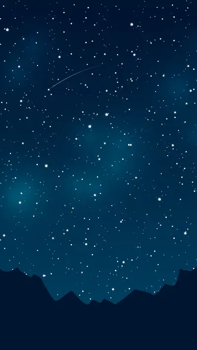 手绘银河-拍信图库