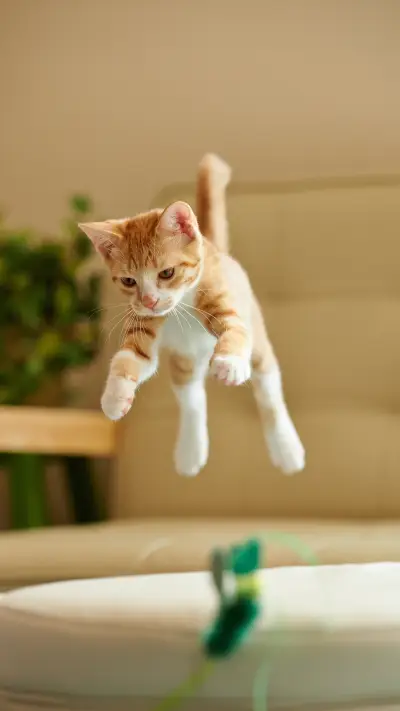 飞翔的猫-视觉中国