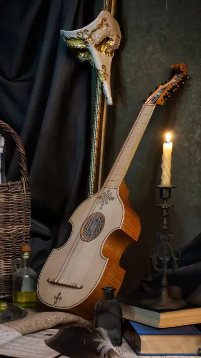 帅气吉他-拍信图库