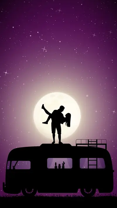 治愈插画-拍信图库 - Screenshot 1