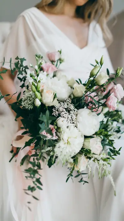 婚纱少女-拍信图库