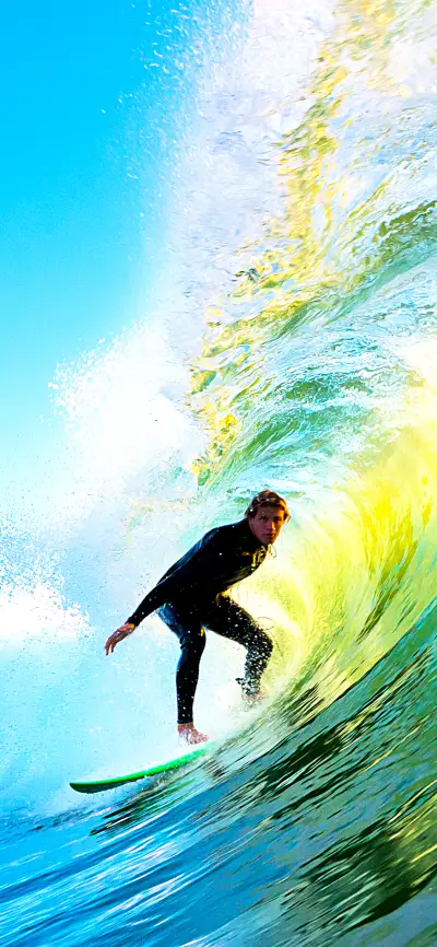 夏日冲浪-拍信图库