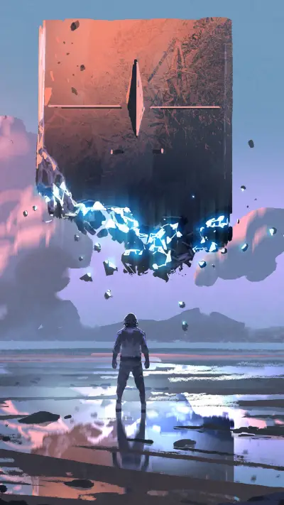 酷炫插画-拍信图库 - Screenshot 1