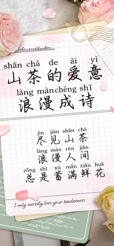 山茶的爱意浪漫成诗 - Screenshot 1