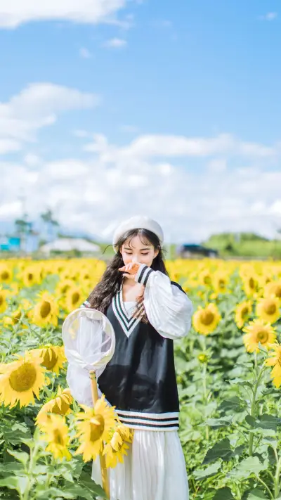 如何把女票拍得比花美