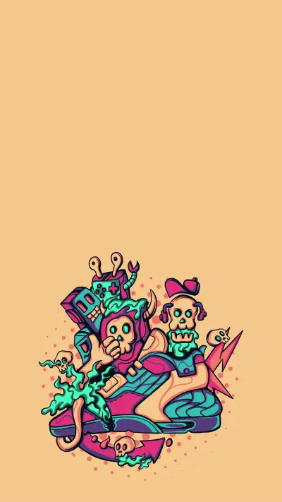 酷炫跑鞋插画-拍信图库 - Screenshot 1