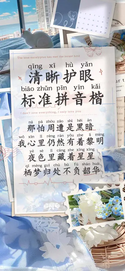 清晰护眼标准拼音楷 - Screenshot 1