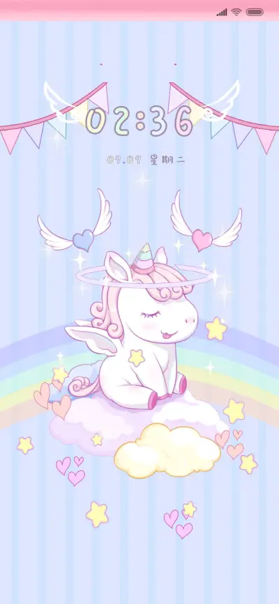 多壁纸可爱独角兽 - Screenshot 1