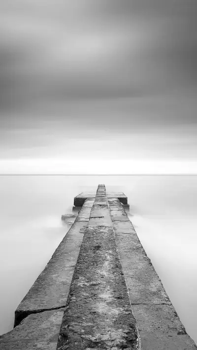 黑白静默-拍信图库