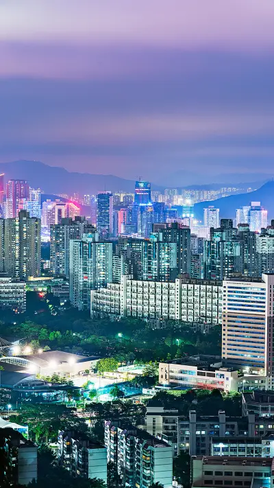 夜景下-拍信图库