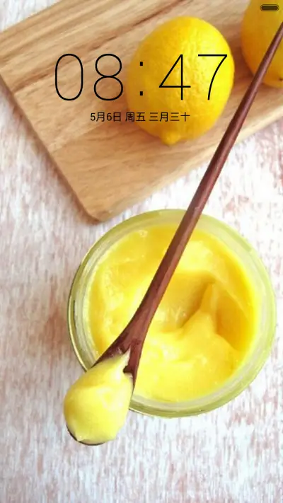 【纯简】柠檬（五锁屏壁纸）
