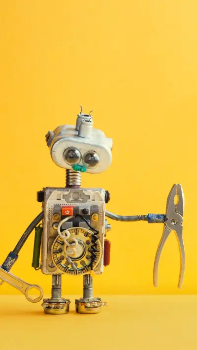 小小机器人-视觉中国