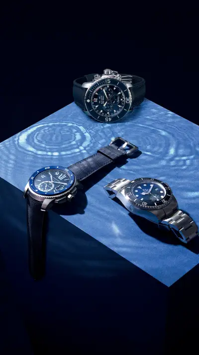 屏住呼吸，潜入海里