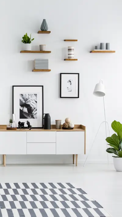 墙上置物架拯救你家