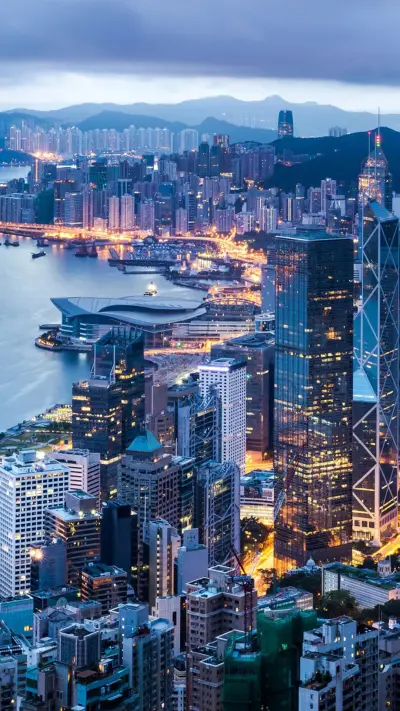 璀璨都市夜景