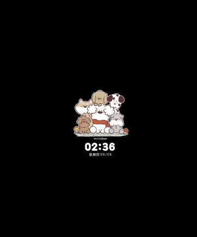 我是狗狗 复古贴纸 THEME for Xiaomi MIUI HyperOS
