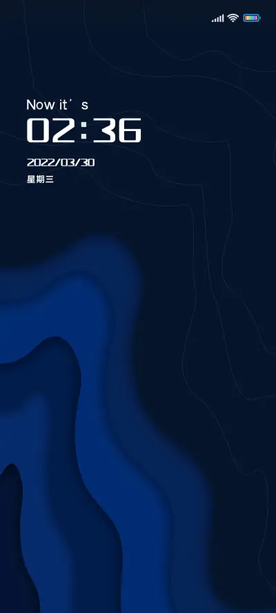 幽蓝X THEME for Xiaomi MIUI HyperOS